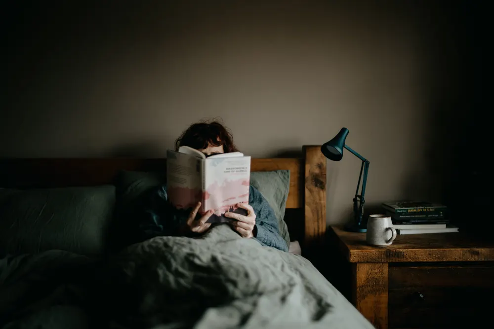 reading in bed